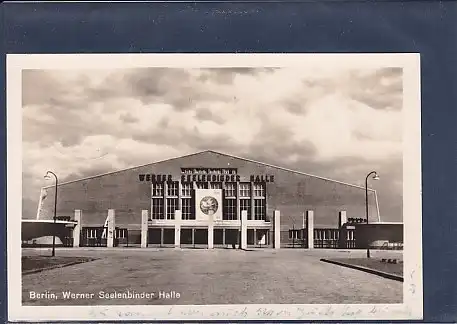 AK Berlin Werner Seelenbinder Halle 1956
