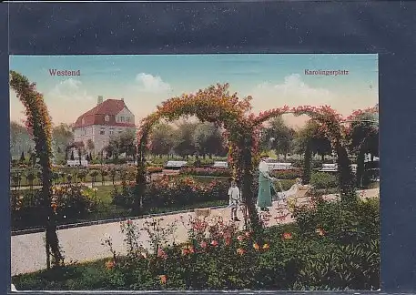 AK Westend Karolingerplatz 1920