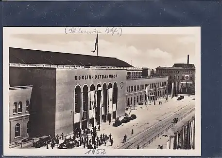 AK Berlin Ostbahnhof 1952