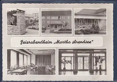 AK Feierabendheim Martha Arendsee Berlin 5.Ansichten 1963