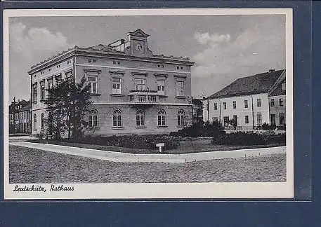 AK Leutschütz, Rathaus 1940