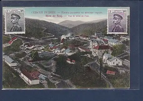 AK Mine de Senj.- Vue de mine de l´est 1913
