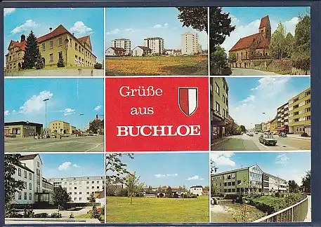 AK Grüße aus Buchloe 8.Ansichten 1975