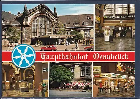 AK Hauptbahnhof Osnabrück 5.Ansichten 1970
