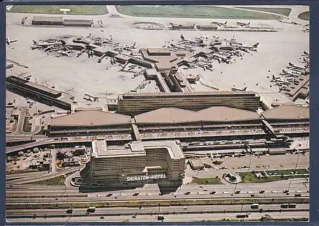 AK Das neue Frankfurt - Sheraton Hotel Luftbild 1976
