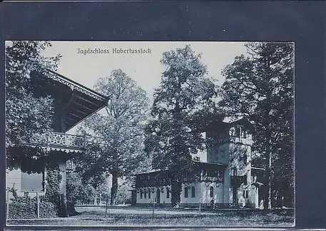 AK Jagdschloss Hubertusstock 1910