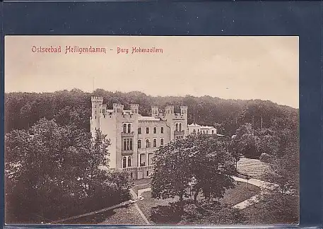 AK Ostseebad Heiligendamm - Burg Hohenzollern 1910