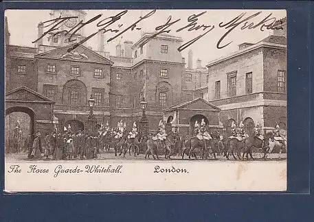 AK London The Horse Guards-Whitehall 1916