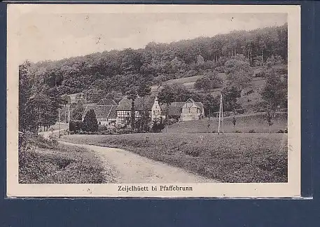 AK Zeijelhüett bi Pfaffebrunn 1934