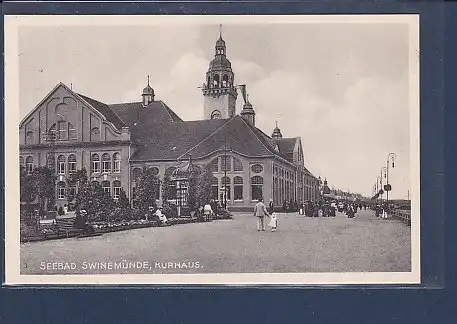 AK Seebad Swinemünde Kurhaus 1930