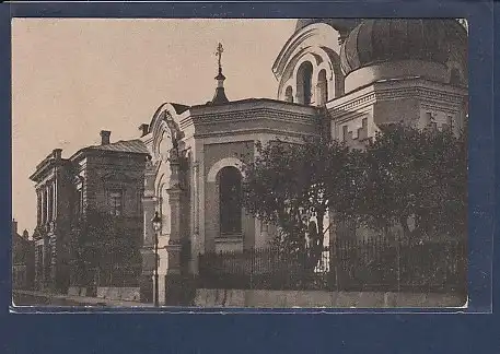 AK Mitau, Russische Kirche 1920