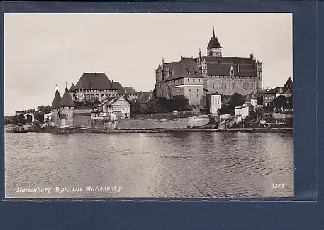 AK Marienburg Wpr. Die Marienburg 1930