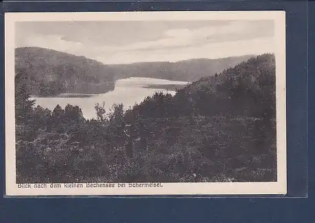 AK Blick nach dem kleinen Bechensee bei Schermeisel 1925