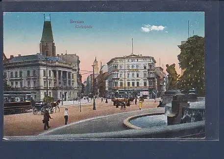 AK Breslau Königsplatz 1942