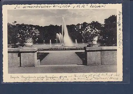 AK Liegnitz Wasserkünste auf der Bergerwiese 1938