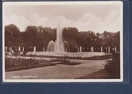 AK Liegnitz Wasserkunst 1940