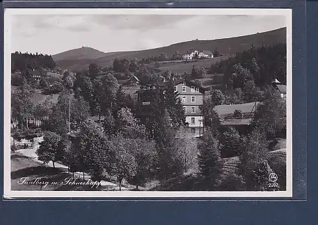 AK Saalberg m. Schneekoppe 1940