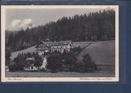 AK Bad Reinerz Waldhaus mit Lug ins Land 1928