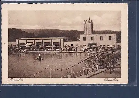 AK Marienbad Strandbad 1931