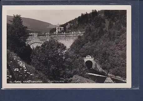 AK Talsperre Krausebaude Sudetenland 1940