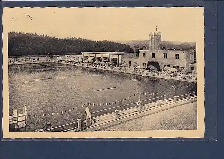 AK Marienbad Strandbad 1944