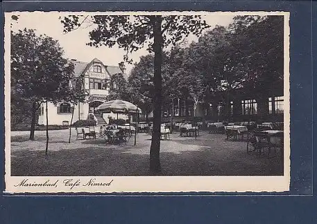 AK Marienbad Cafe Nimrod 1931