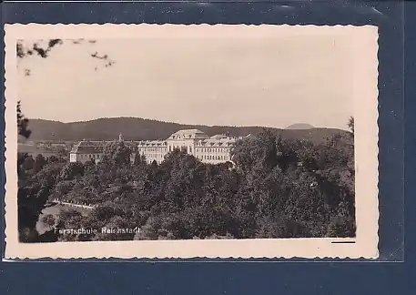 Photo AK Forstschule Reichstadt 1940