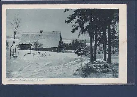 AK An der böhmischen Grenze 1940