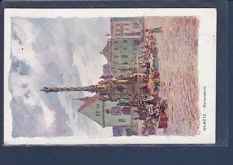 AK Olmütz - Mariensäule 1918