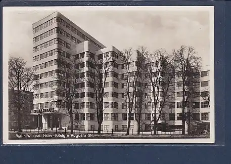 AK Berlin-W Shell Haus Königin Augusta Str. 1933