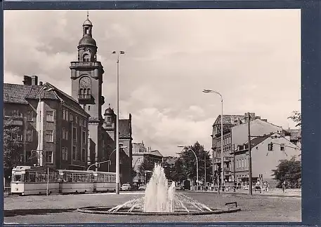 AK Berlin Pankow Brunnen vor dem Rathaus 1973