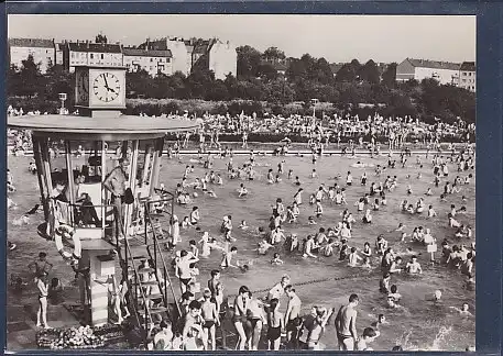 AK Berlin Pankow Freibad 1966