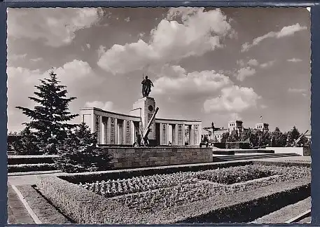 AK Berlin Tiergarten mit Reichstag und russ. Ehrenmal 1965