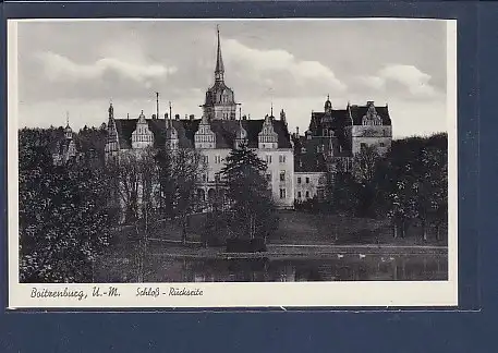 AK Boitzenburg U.-M. Schloß - Rückseite 1930