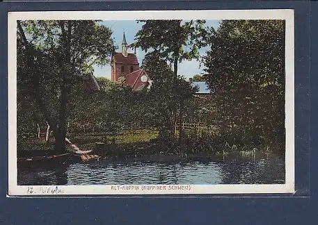 AK Alt-Ruppin ( Ruppiner Schweiz) 1915