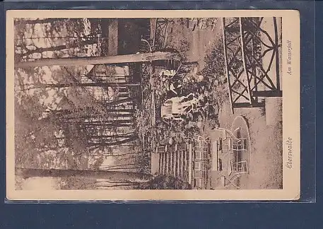 AK Eberswalde Am Wasserfall 1930