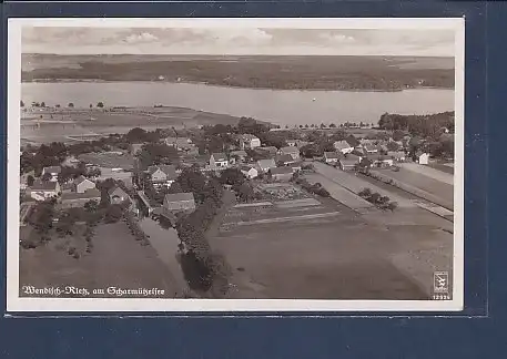 AK Wendisch Rietz am Schermützelsee Flieger Foto 1936