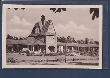 AK Bad Saarow am Scharmützelsee Bahnhof 1950