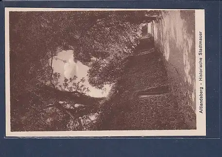 AK Altlandsberg Historische Stadtmauer 1930