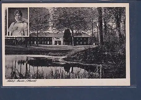 AK Schloss - Paretz ( Havel) 2.Ansichten Parkrestaurant Luisenquelle Paretz 1930