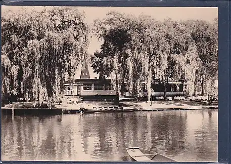 AK Lübben ( Spreewald) HOG Strandcafe 1962