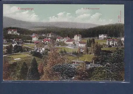 AK Riesengebirge Ober Krummhübel 1920