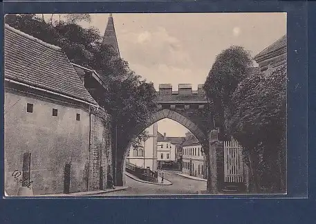 AK Merseburg Krummes Tor 1930