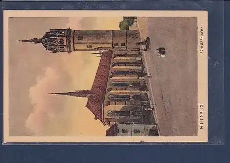 AK Wittenberg Schlosskirche 1927