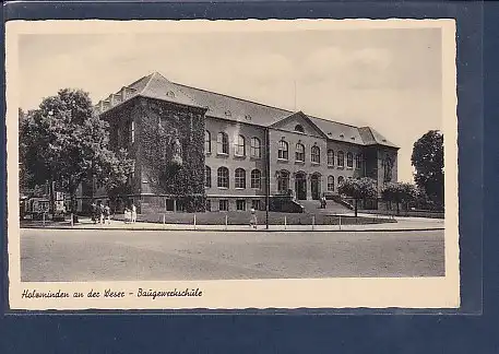 AK Holzminden an der Weser - Baugewerkschule 1959