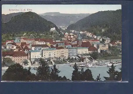 AK Schandau a.d. Elbe 1924