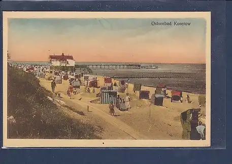 AK Ostseebad Koserow 1929