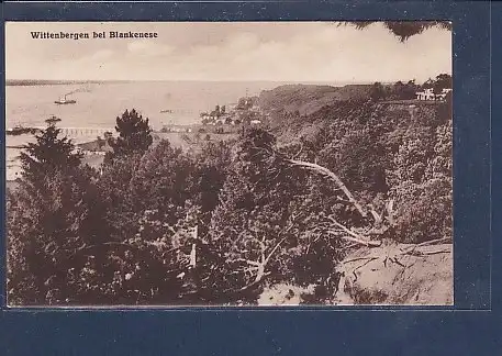 AK Wittenbergen bei Blankenese 1929