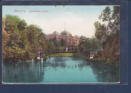 AK Hamburg Botanischer Garten 1920