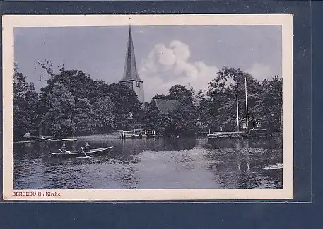 AK Bergedorf Kirche 1913